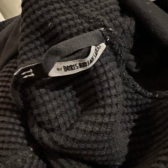 11 by Boris Bidjan Saberi “SP9” Waffle Knit Hooded Pullover - Picture 6 of 7